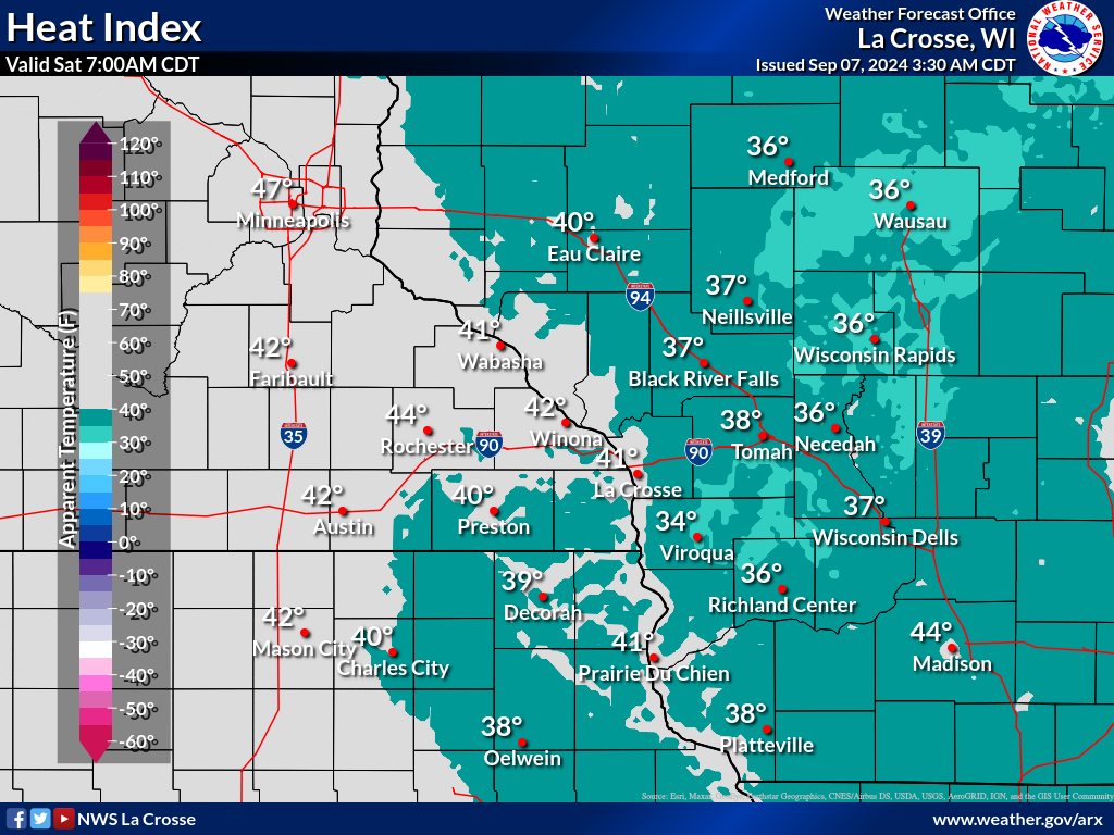 7 am heat index