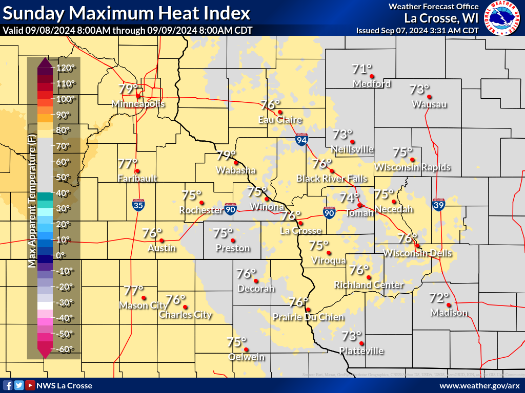 day 2 max heat index