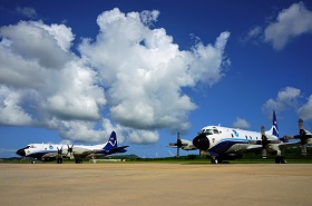 Two NOAA Airplanes