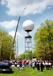 WSR-88D Hytop Dome Raised