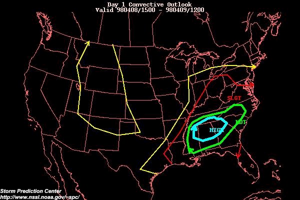 SPC Outlook Day 1