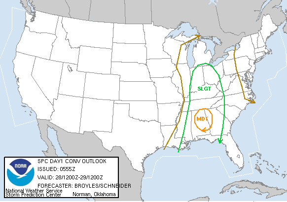 Day 1 Outlook 6 am