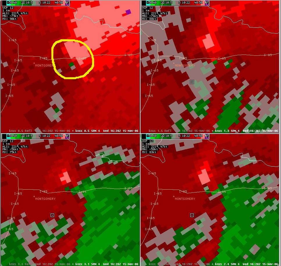 Tornado near Montgomery