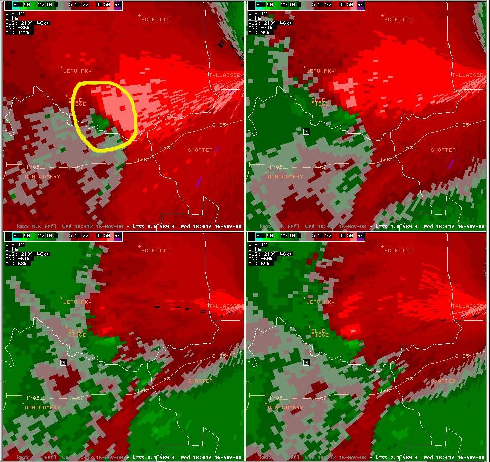 Tornado in Southern Elmore