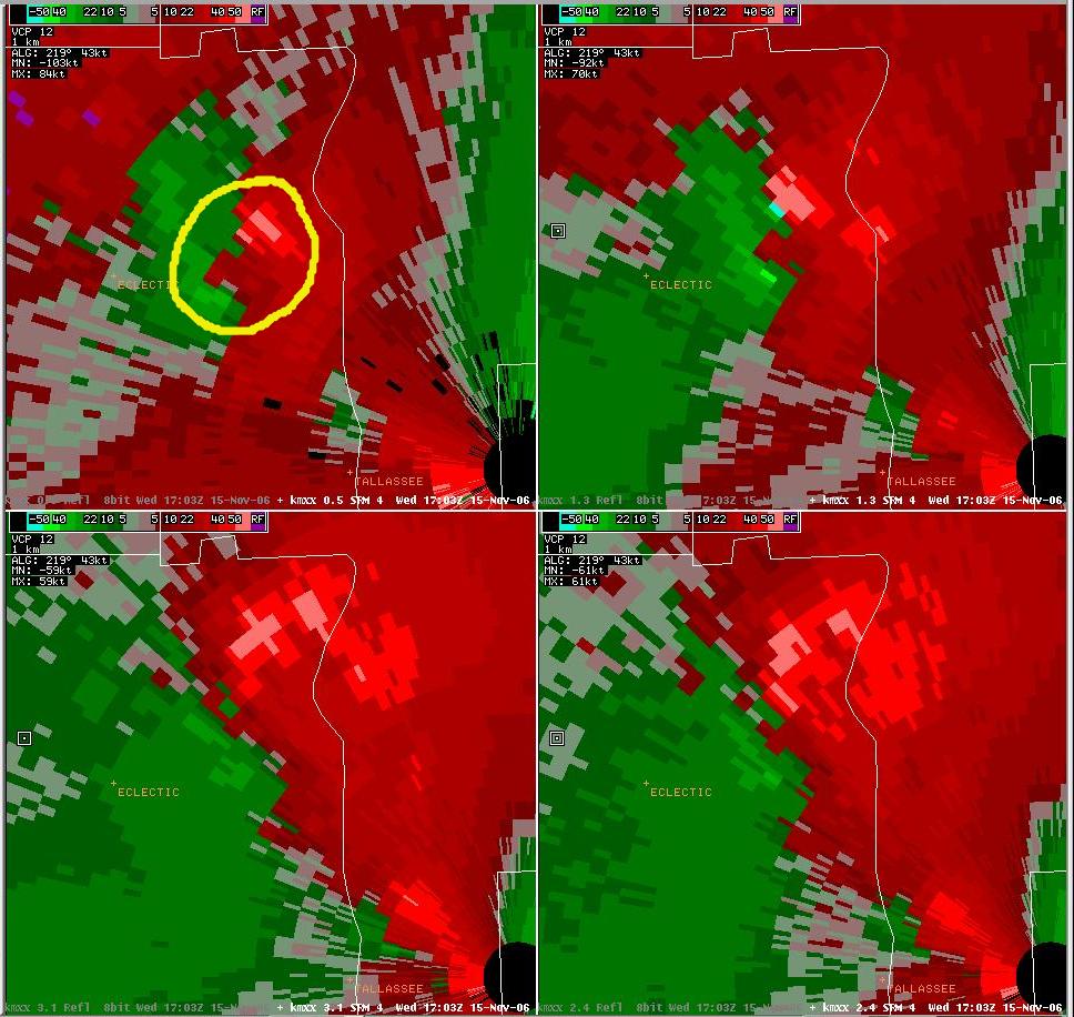 Tornado near Kent