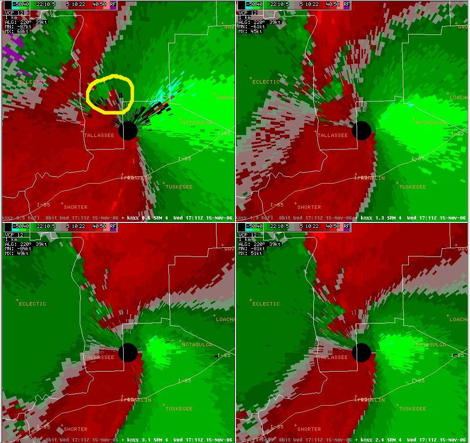 Tornado near Kent