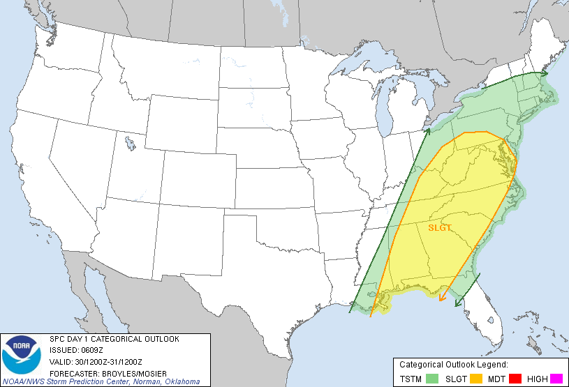 Day 1 Outlook 7 am