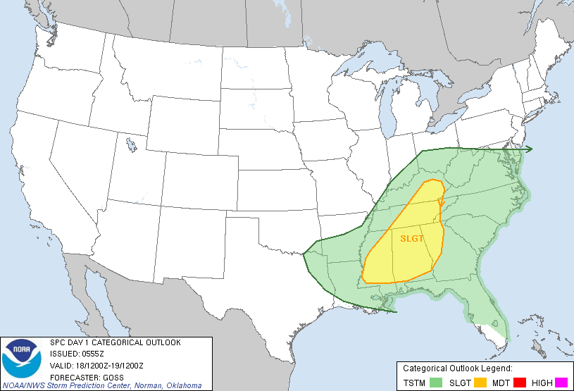 SPC Day 1 Outlook