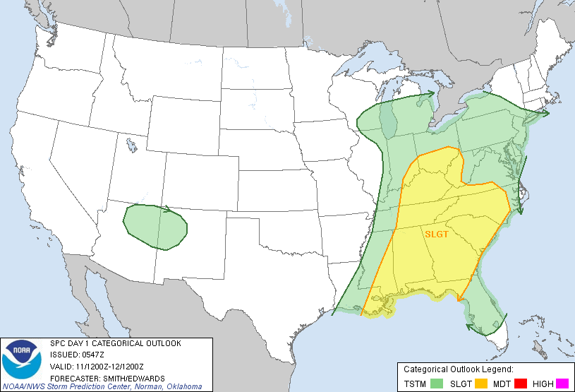 Day 1 Outlook 7 am