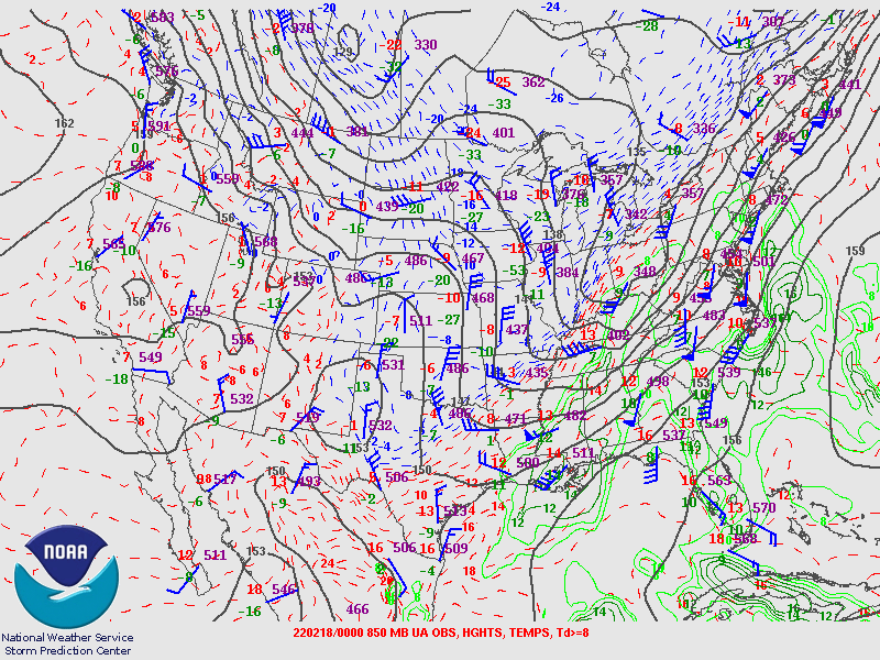 850mb Analysis