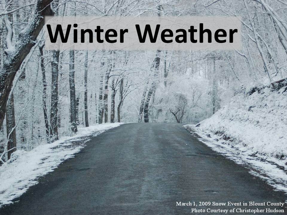 Click here for Winter Weather event summaries