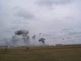 Vintage aircraft take to skies, March 14th, 2009, Brownsville International Airport (Click for larger image)