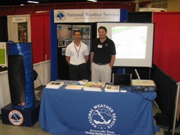 NWS Staff at the Hidalgo County Disaster Readiness Expo, McAllen