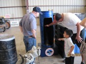 Geoff Bogorad describing how tornado works to children of all ages, Air Fiesta 2010 (click to enlarge)