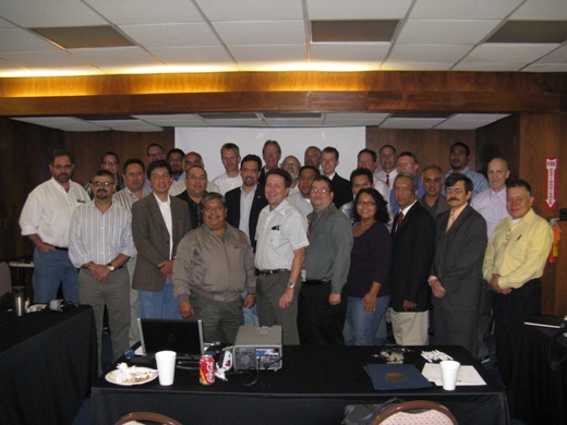 Group of 30 participants from Governmental Weather and Water Services in Mexico and the United States, November 10th 2010 (click for larger photo)