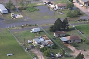 Flooding and wind damage near Harlingen (click to enlarge)