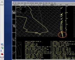 6 AM CST sounding, February 5, 2008, taken at Brownsville NWS office (click to enlarge)