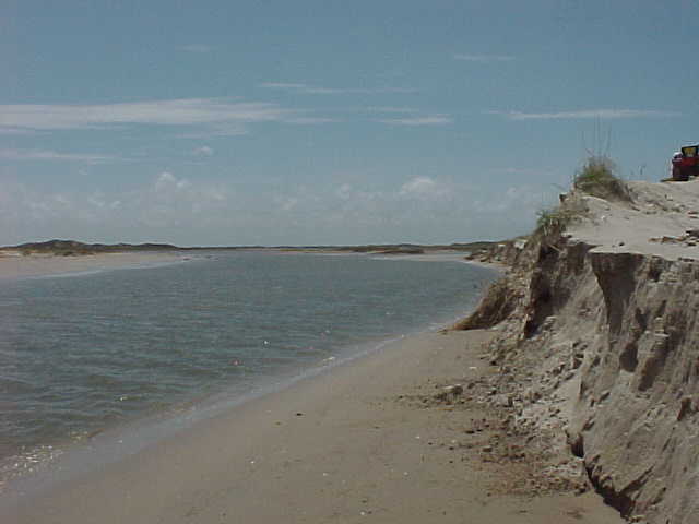 Land Photos of Coast after Bret