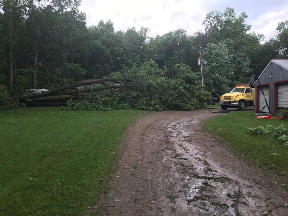 Sago township damage