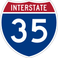 Interstate 35 shield