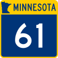 MN 61 North Shore shield