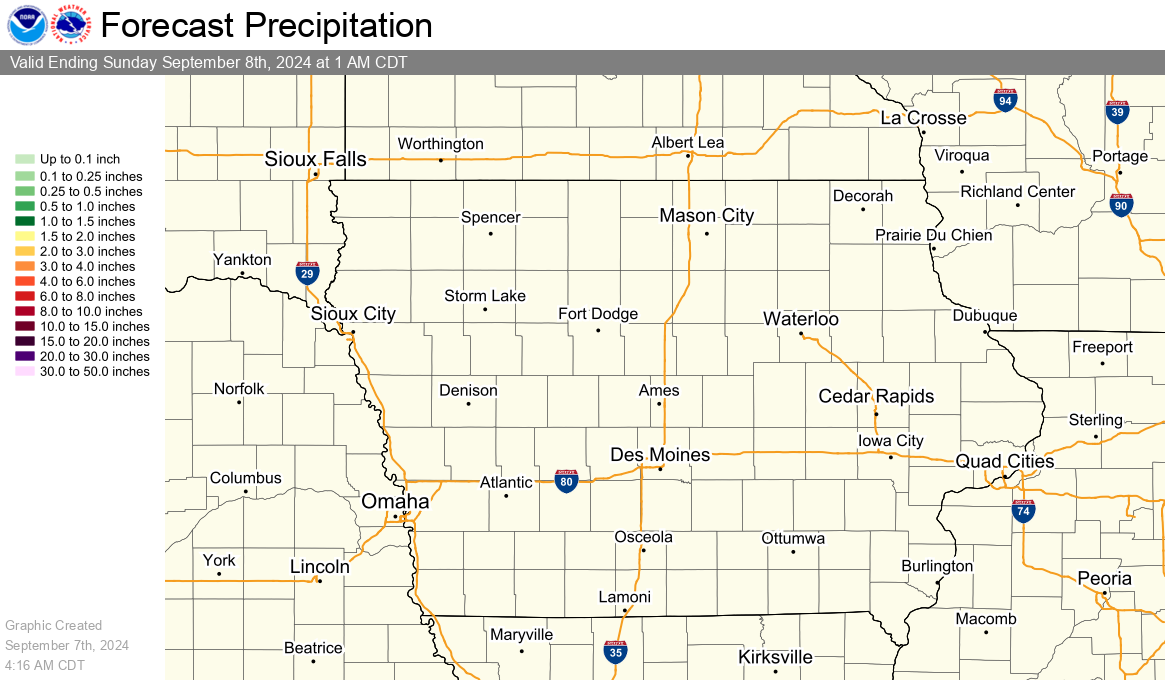 24 Hour QPF