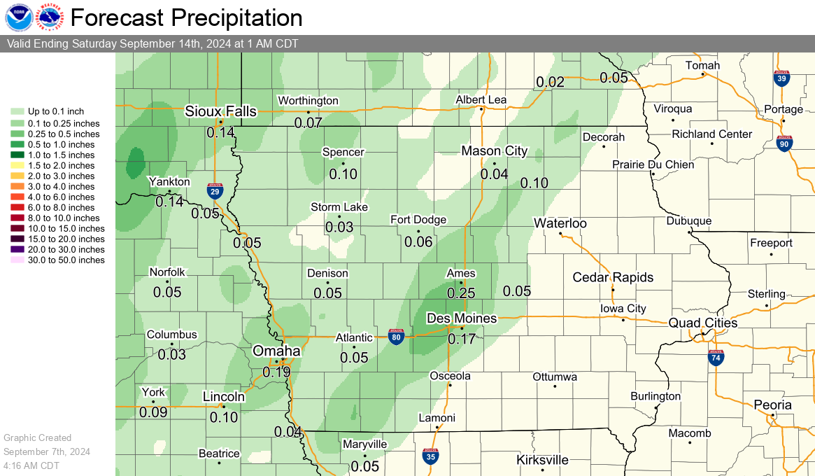 7 Day QPF