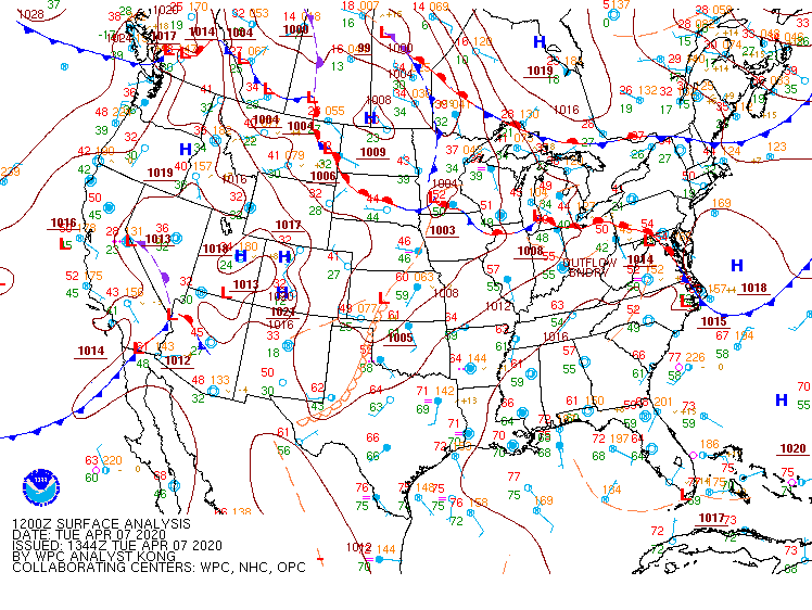 18Z Surface Map