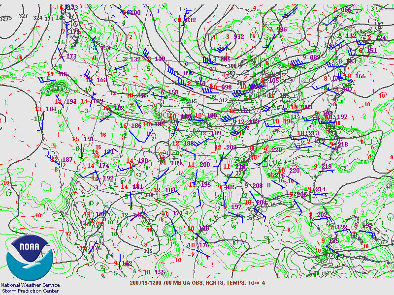 700 hPa