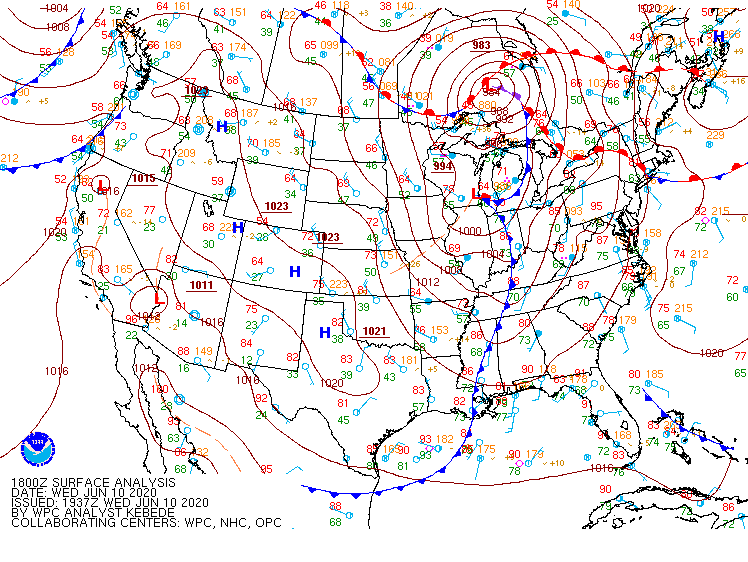 18Z Surface Map