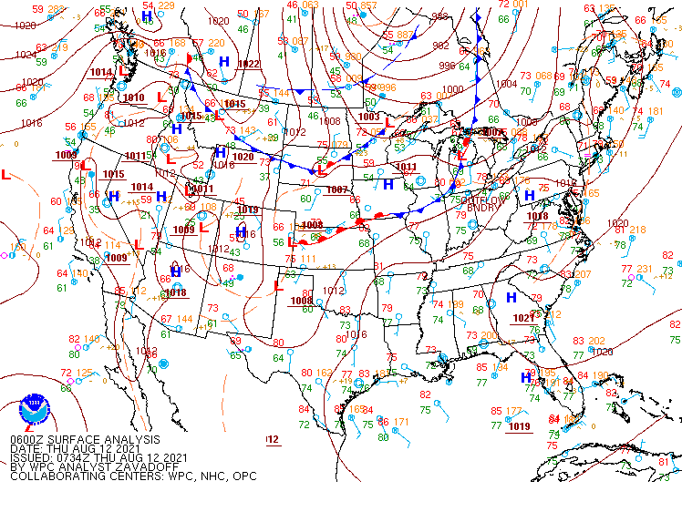 06Z Surface Map