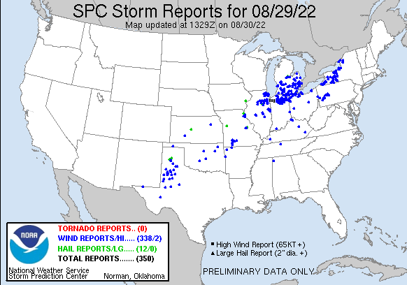 National Storm Reports