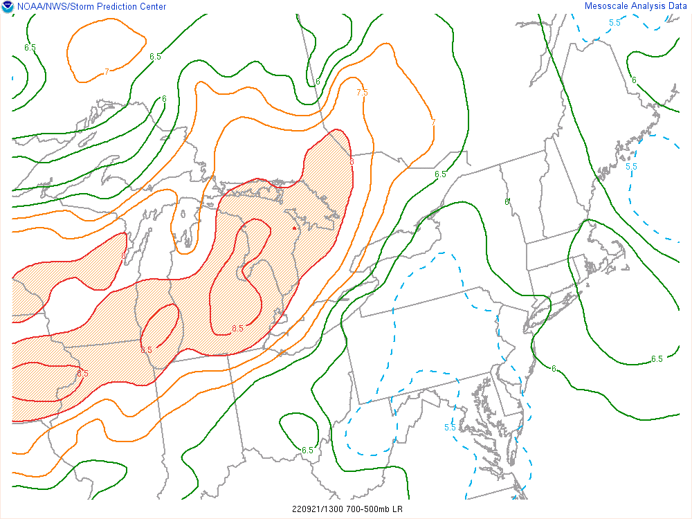 Midlevel Lapse Rates