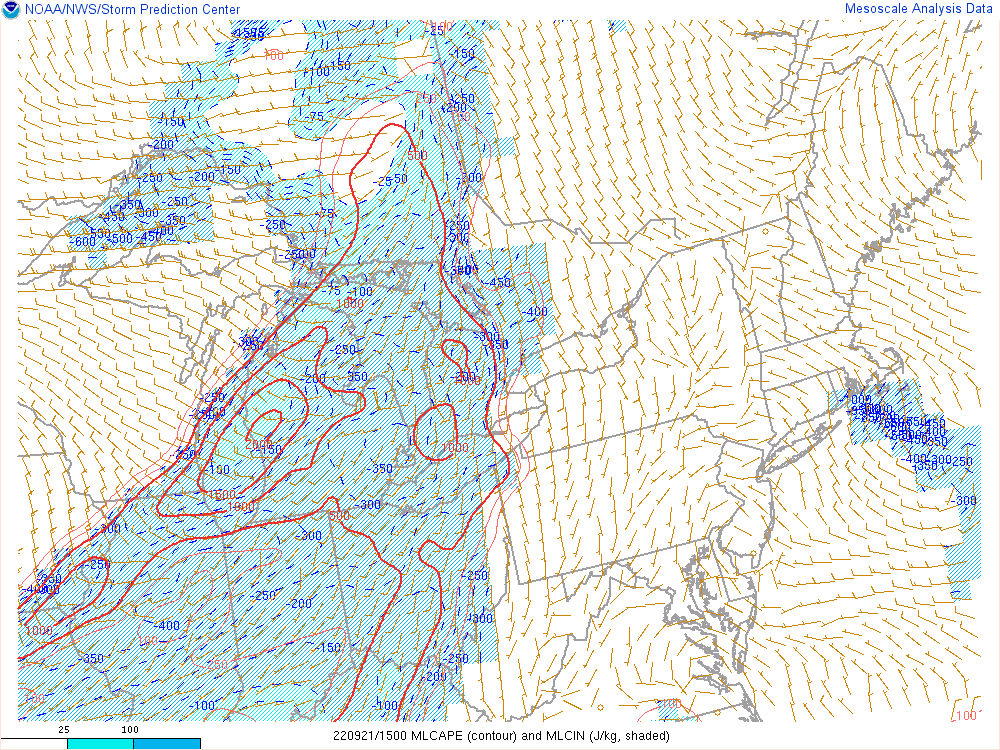 Mixed Layer CAPE