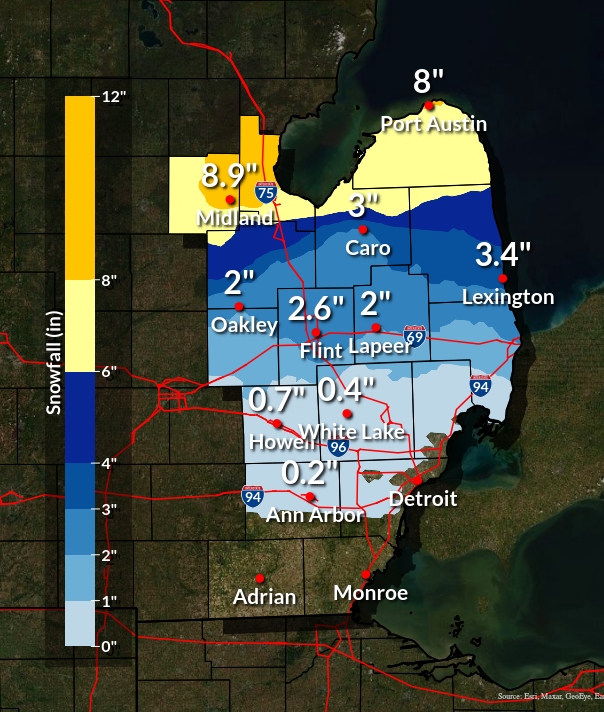 Storm Total Snow