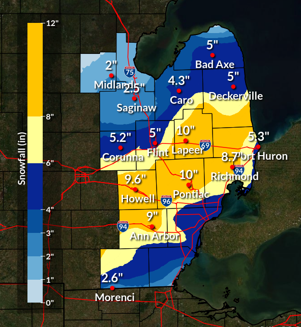 Storm Total Snow