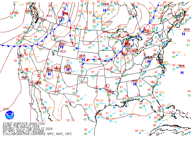 Archived Surface Analysis