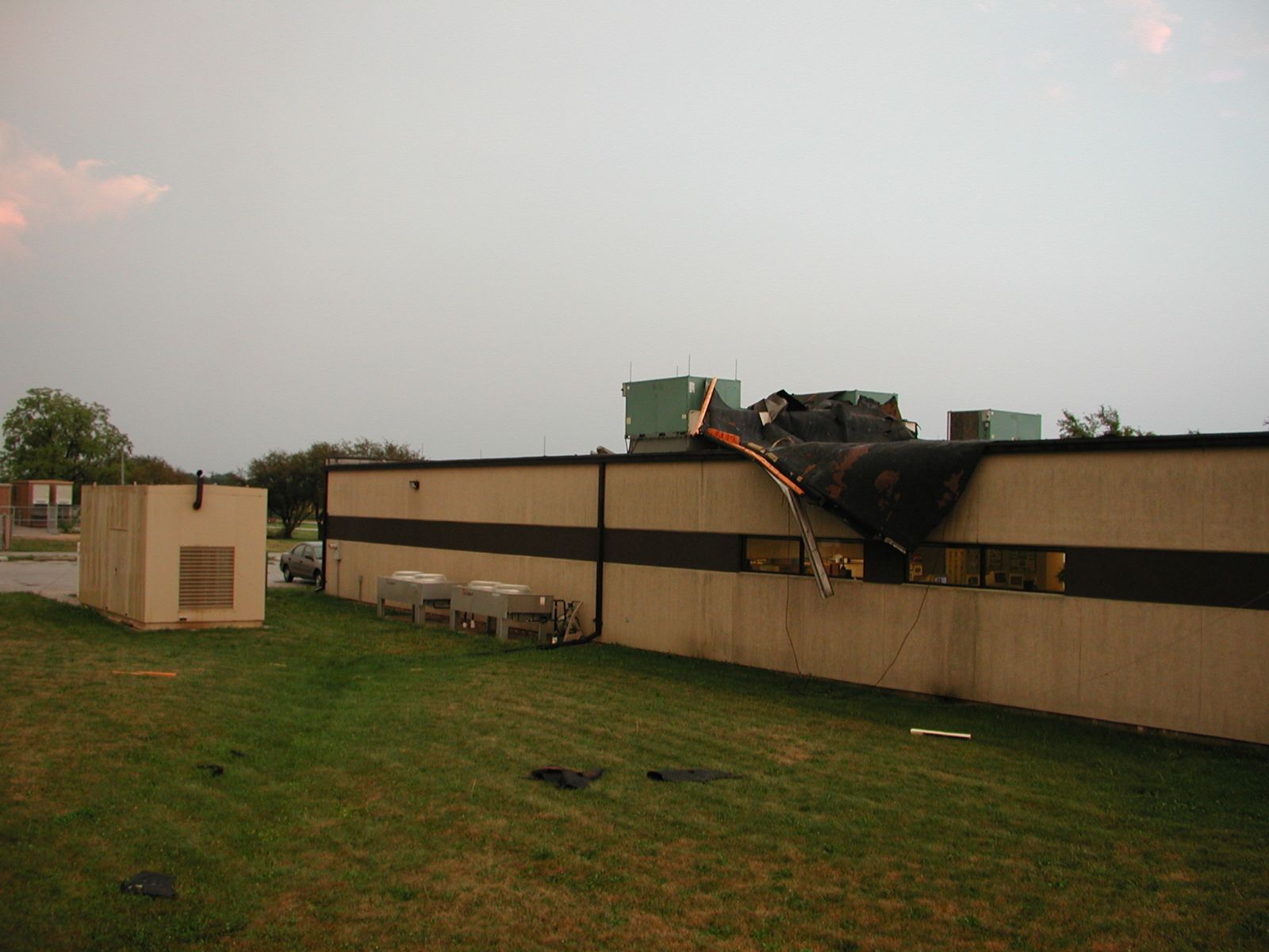 roof damage