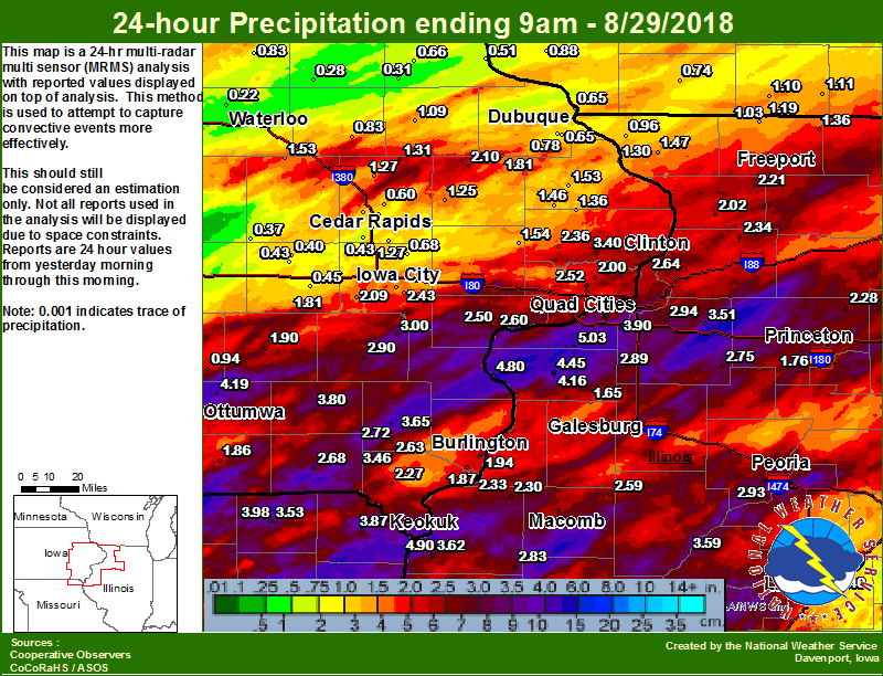 Rainfall Map