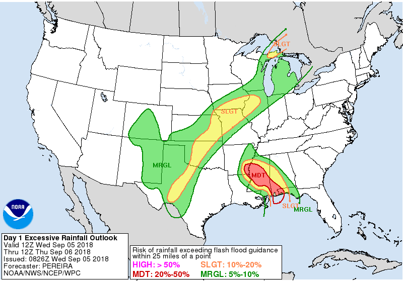 SPC Day 1 Hail Outlook