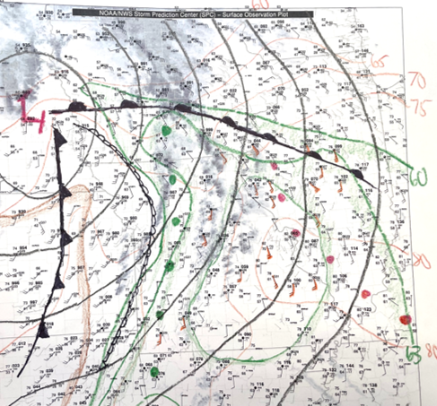 Surface Weather Map