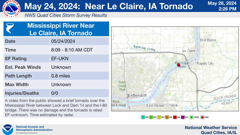 Le Claire Tornado