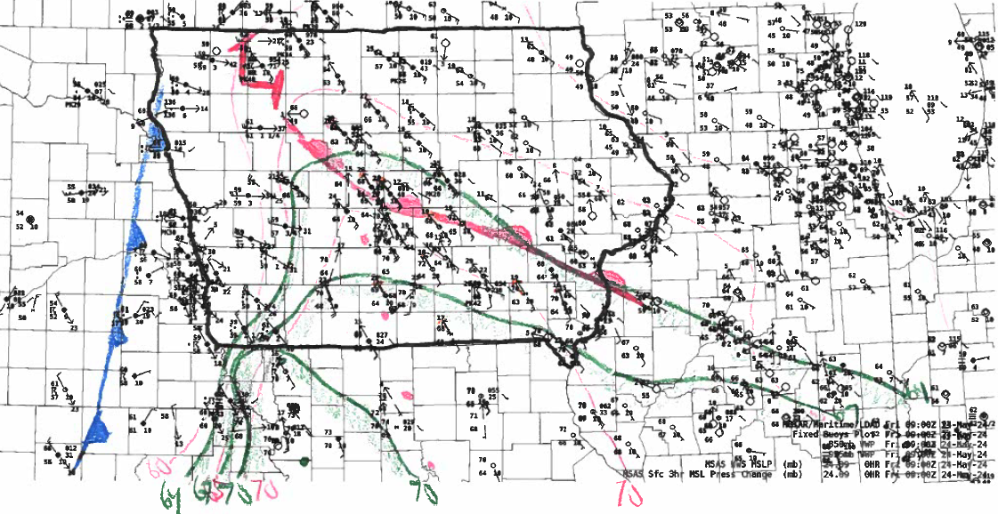 Surface Weather Map