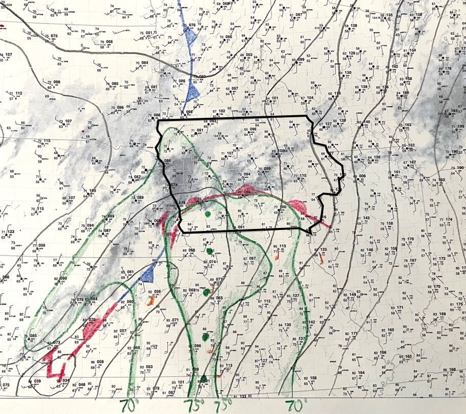 Surface Weather Map