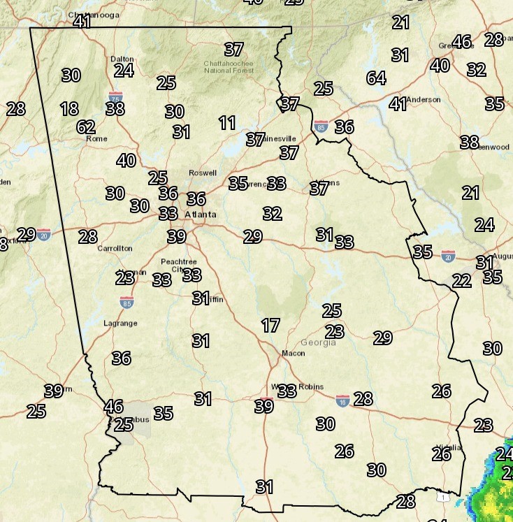 Wind Speeds