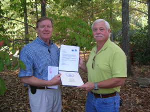 [ CO-OP award in Cartersville. ]