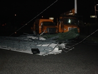 [ Debris from Wind Damage in Byron ]