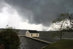 [ Tornado Over Lake Blackshear. ]