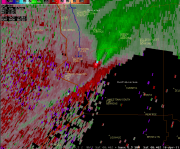 [ Velocity from Fort Benning Tornado. ]