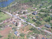 [ Tornado Damage from Spalding county ]